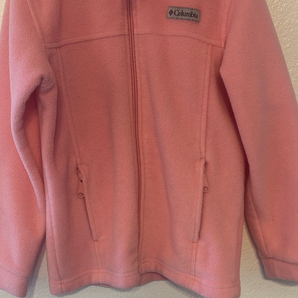 Columbia Soft Pink Full-Zip Fleece‎ - Picture 3 of 5